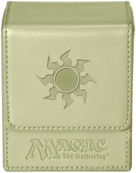 Ultra Pro White Mana Flip Deck Box