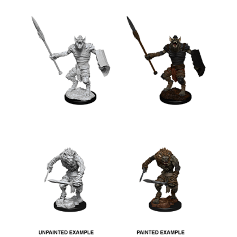 Gnoll & Gnoll Flesh Gnawer