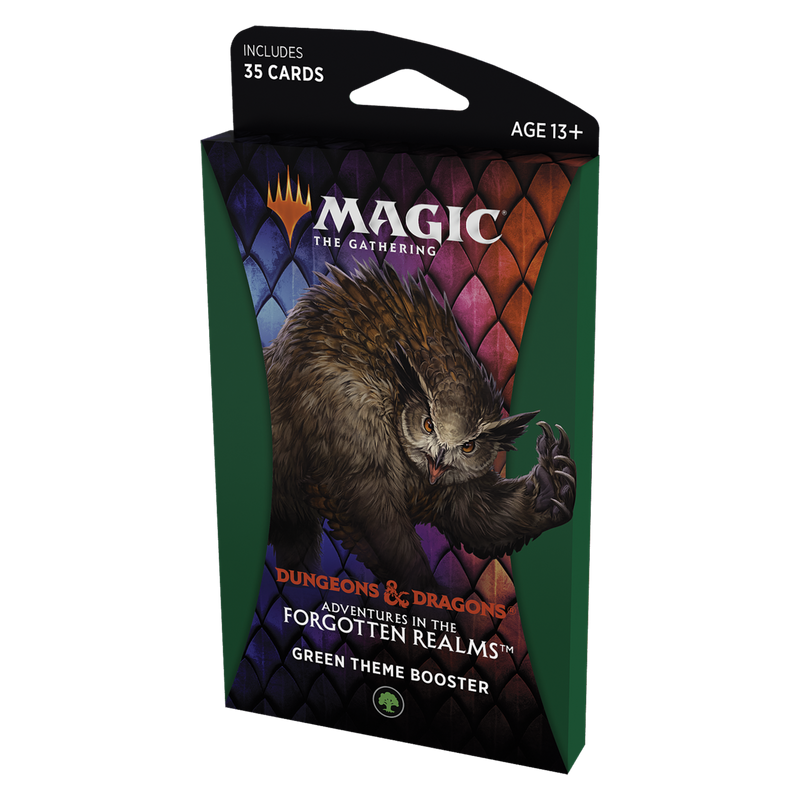 Dungeons & Dragons: Adventures in the Forgotten Realms Theme Booster Green