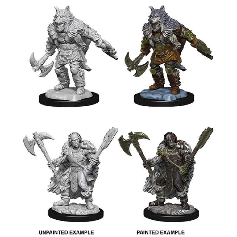 Male Half Orc Barbarian