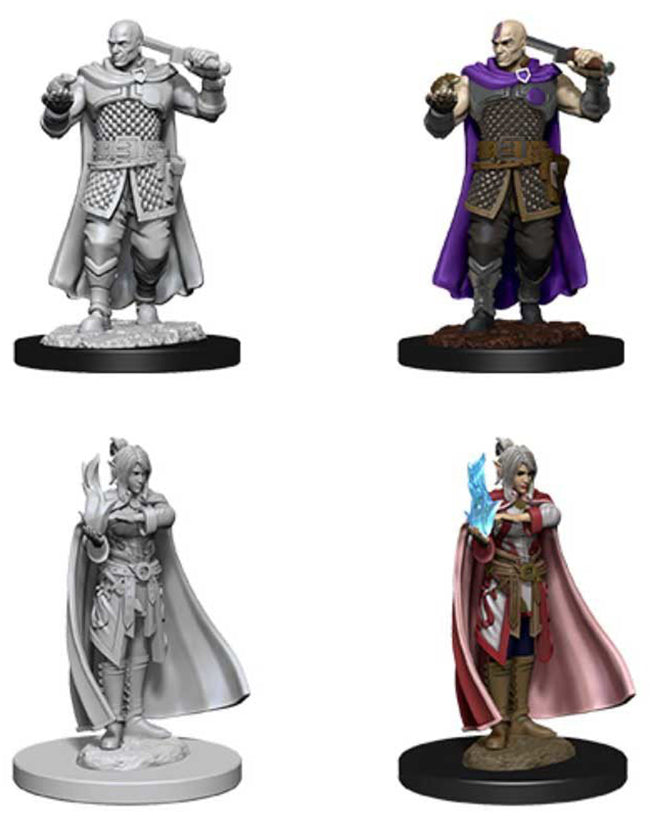Male Human Ranger & Female Moon Elf Sorcerer
