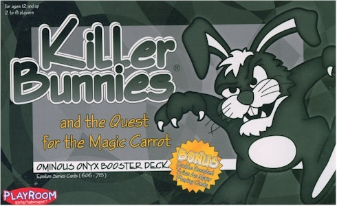 Killer Bunnies and the Quest for the Magic Carrot Ominous ONYX Booster