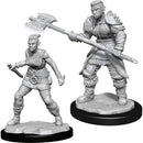 Female Orc Barbarian