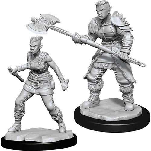 Female Orc Barbarian