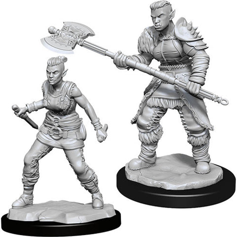 Female Orc Barbarian