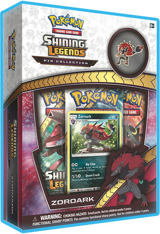 Shining Legends Zoroark Pin Collection Box