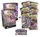 Pokemon Rebel Clash Prerelease Kit x2 + 6 Prize Boosters