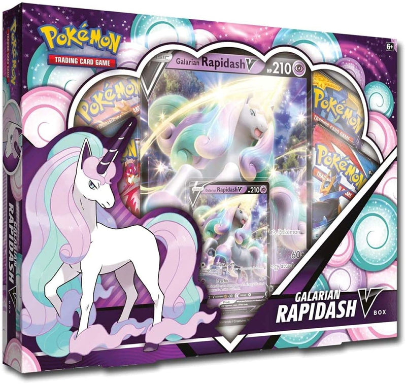 Pokemon Galarian Rapidash V Box