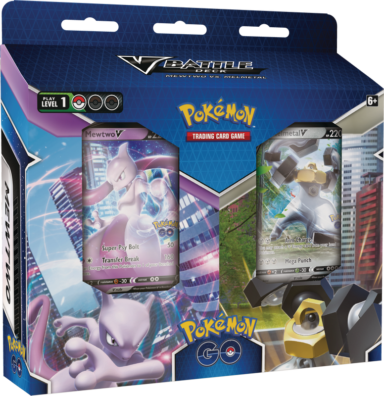 Pokémon Go V Battle Deck - Mewtwo vs Melmetal