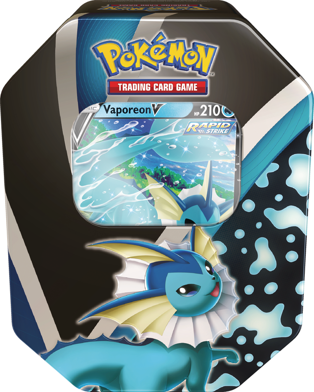 Pokemon Vaporeon V Tin