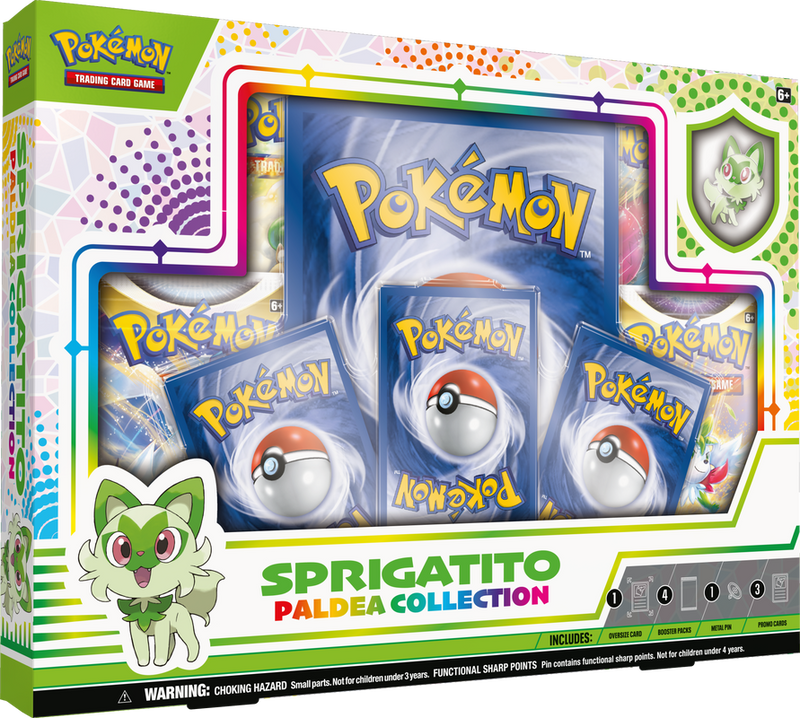 Pokémon TCG: Sprigatito Paldea Collection