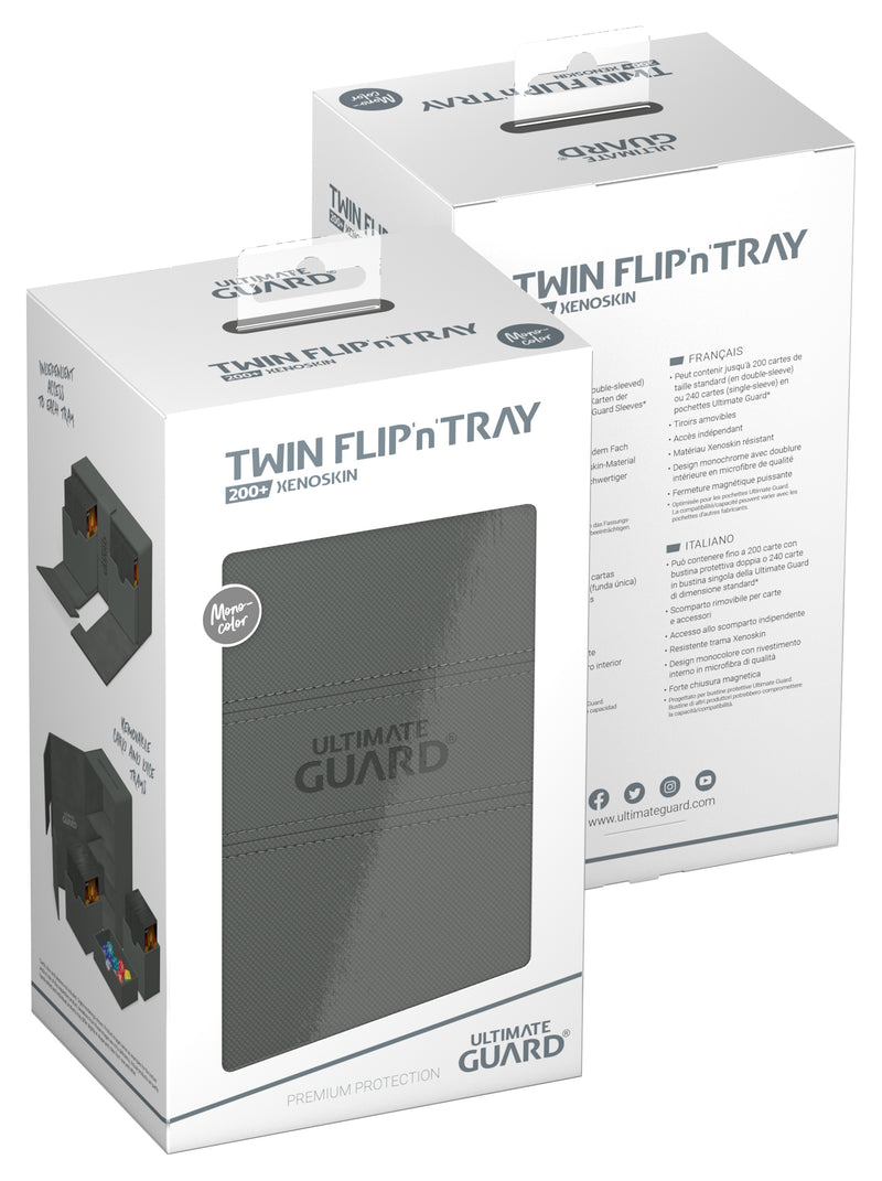 Ultimate Guard Twin Flip and Tray Mono-color 200+