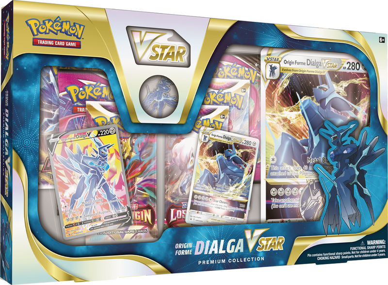 Pokémon TCG: Origin Forme Dialga Pokémon VSTAR Premium Collection