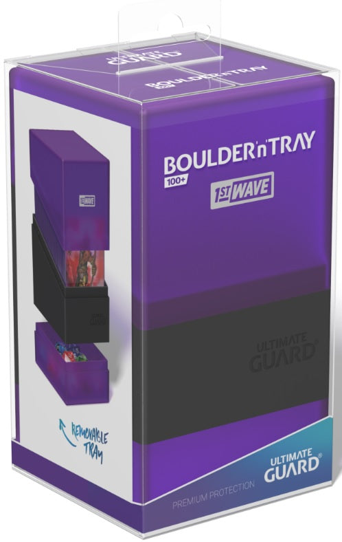 UG Deck Case Boulder'n'Tray 100+ Wave 1 Purple/Black