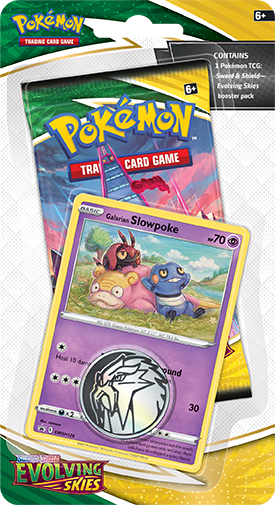 Evolving Skies 1-Pack Blister -Galarian Slowpoke