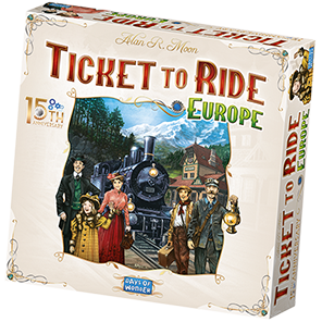 Ticket to Ride: Europe - 15th Anniversary Edition