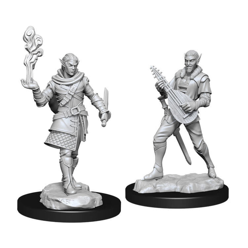 Pallid Elf Rogue and Bard
